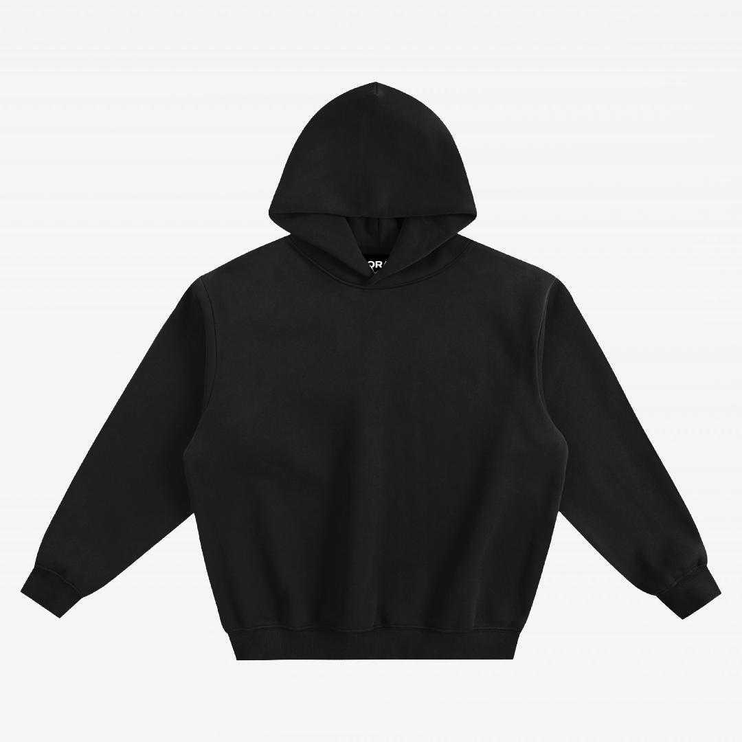 Fleeced Signature Back Hoodie