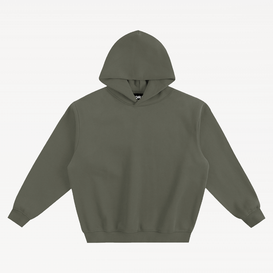 Fleeced Signature Back Hoodie