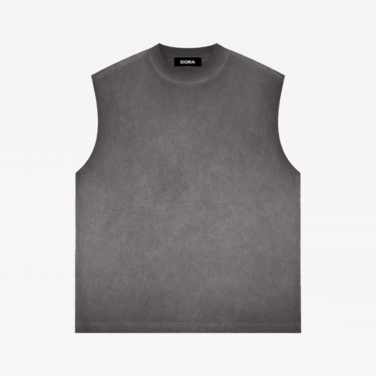 Reverse Washed Signature Back Tank Top