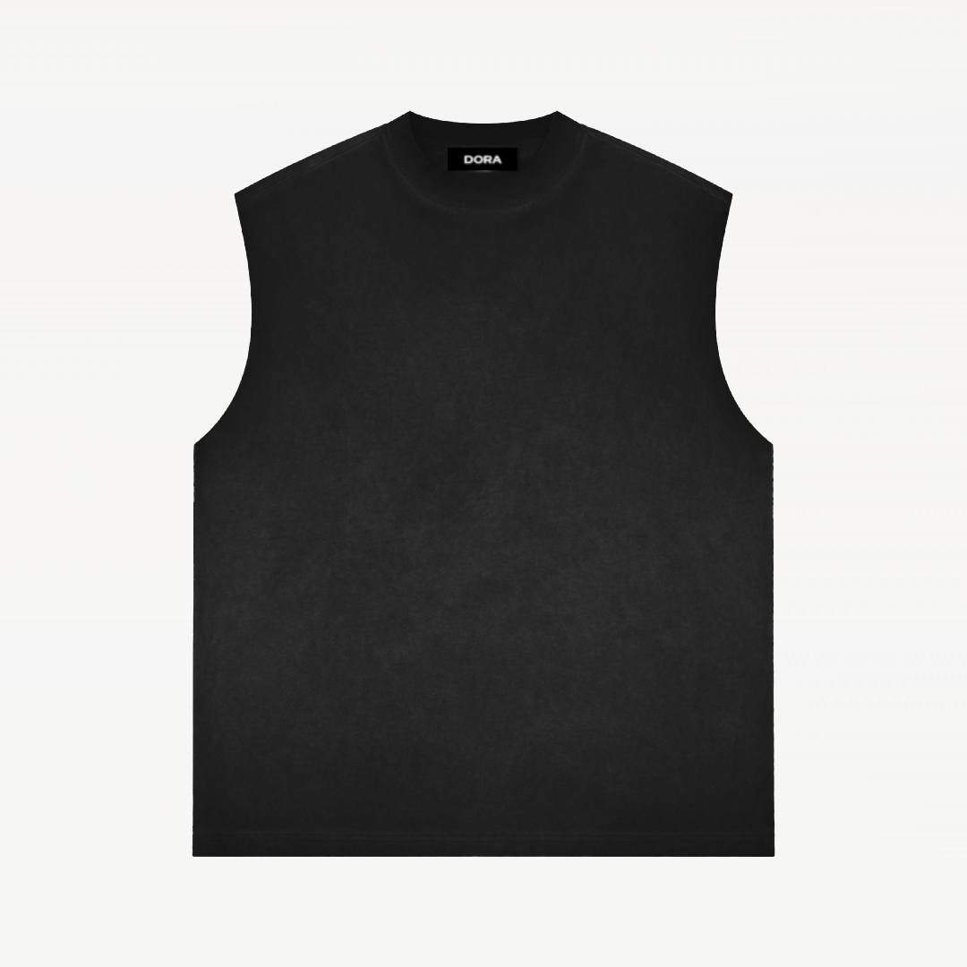 Reverse Washed Signature Back Tank Top