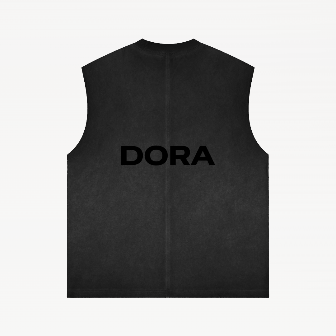 Reverse Washed Signature Back Tank Top