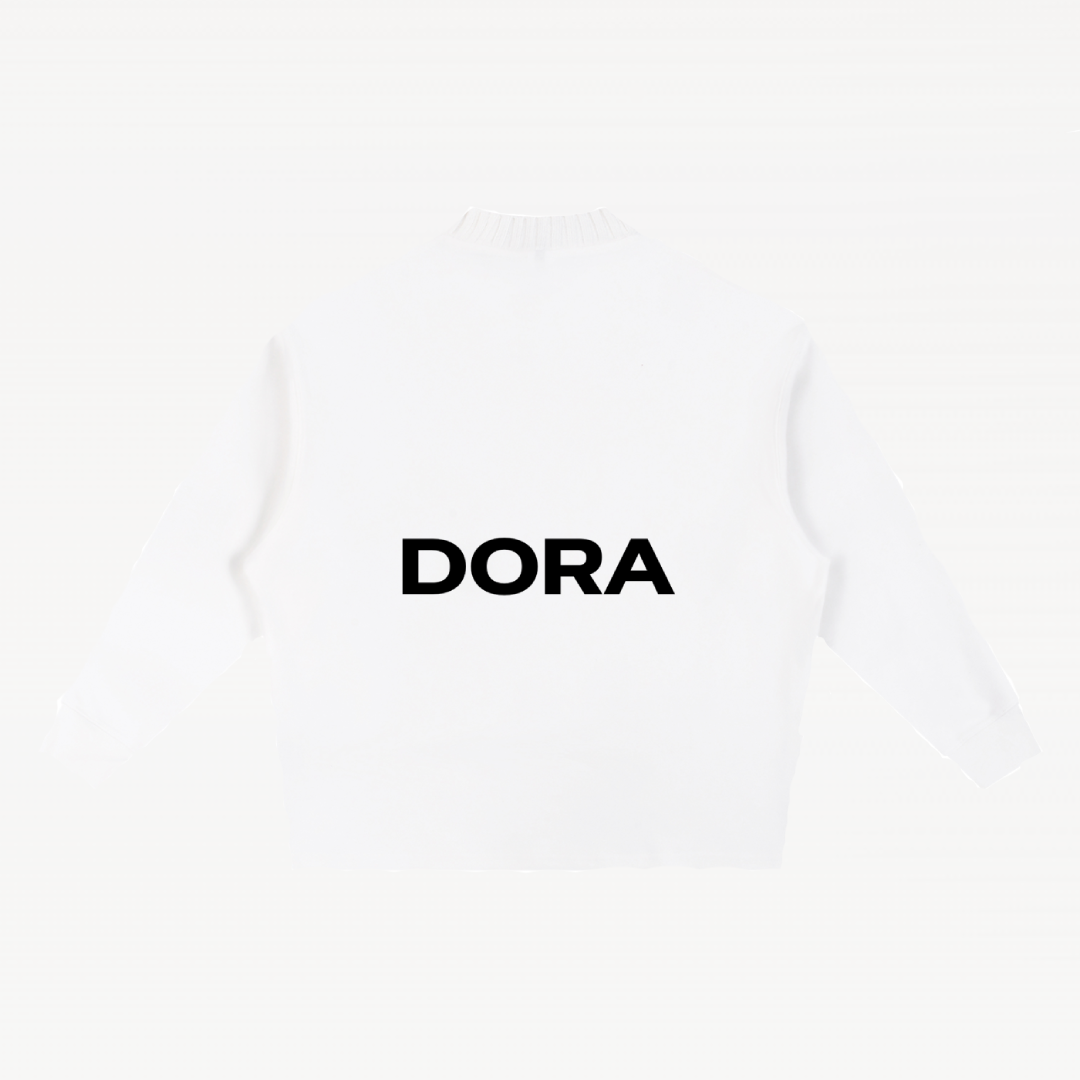 Knitted DR Signature Back Oversize Sweatshirt