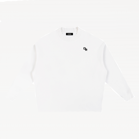 Knitted DR Signature Back Oversize Sweatshirt