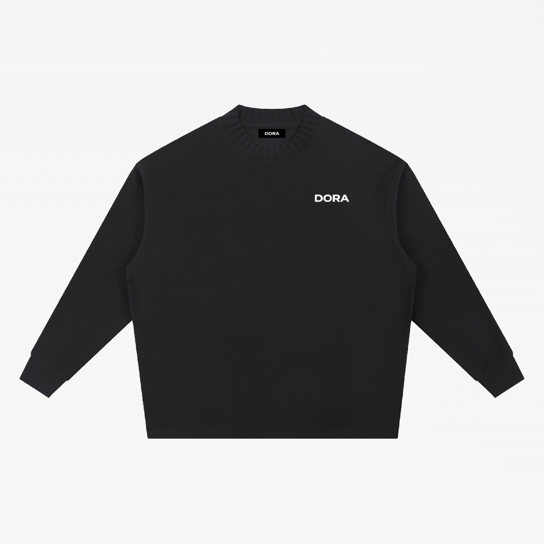 Knitted Signature Oversize Sweatshirt