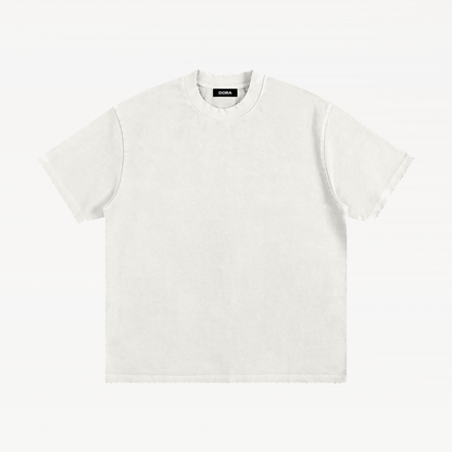 Frayed Signature Back T-Shirt