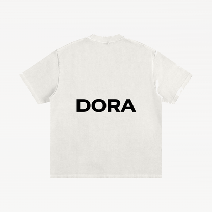 Frayed Signature Back T-Shirt