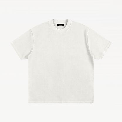 Frayed Signature Back T-Shirt