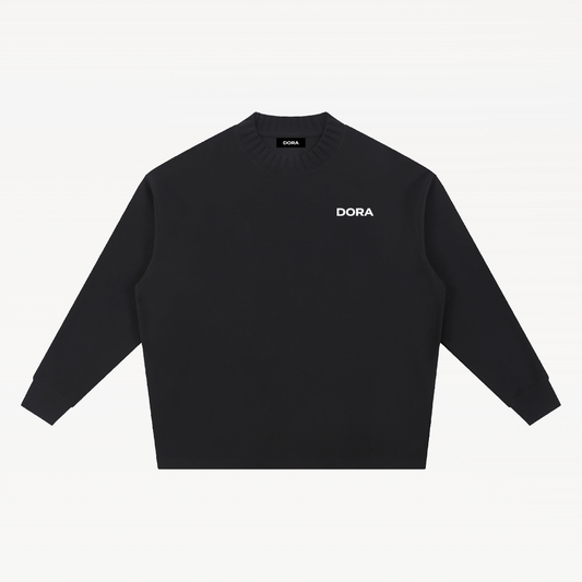 Knitted Signature Oversize Sweatshirt